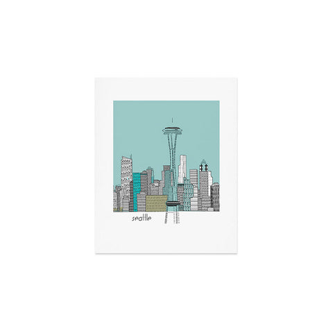 Brian Buckley Seattle City Art Print