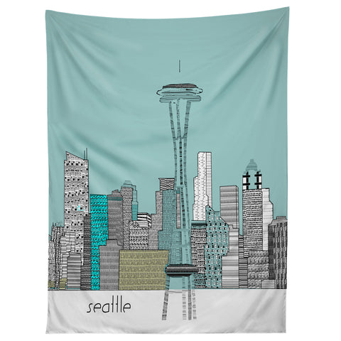 Brian Buckley Seattle City Tapestry