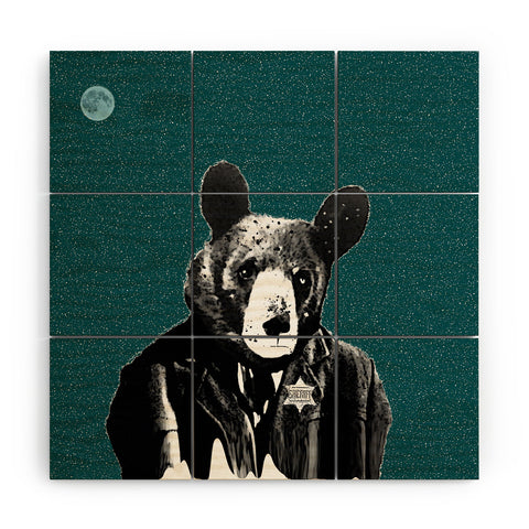 Brian Buckley Sheriff Bode Wood Wall Mural