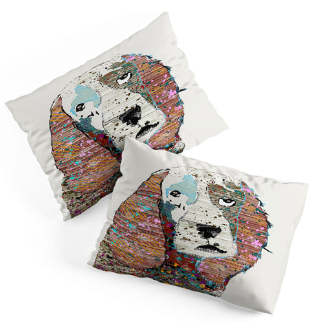Brian Buckley Spaniel Graffiti Pillow Shams