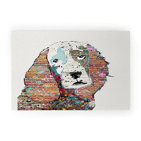 Brian Buckley Spaniel Graffiti Welcome Mat