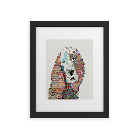 Brian Buckley Spaniel Graffiti Framed Art Print