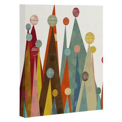 Brian Buckley Spring Peaks Art Canvas