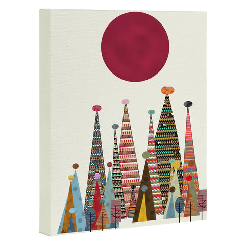 Brian Buckley Summer Peaks Art Canvas