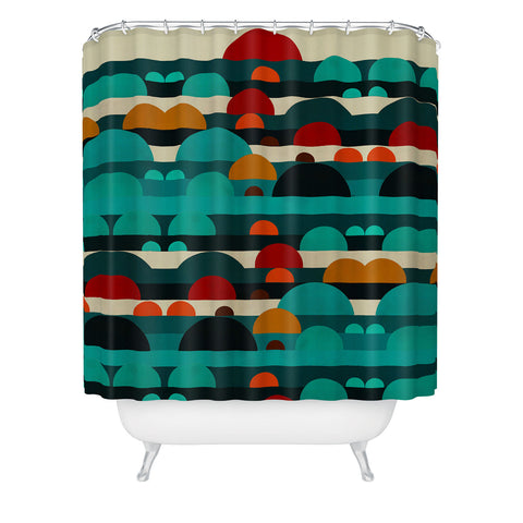 Brian Buckley Sundays Shower Curtain