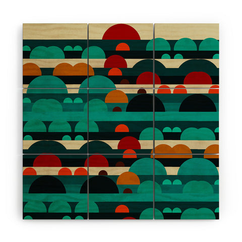 Brian Buckley Sundays Wood Wall Mural