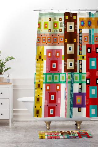 Brian Buckley The North End Shower Curtain And Mat