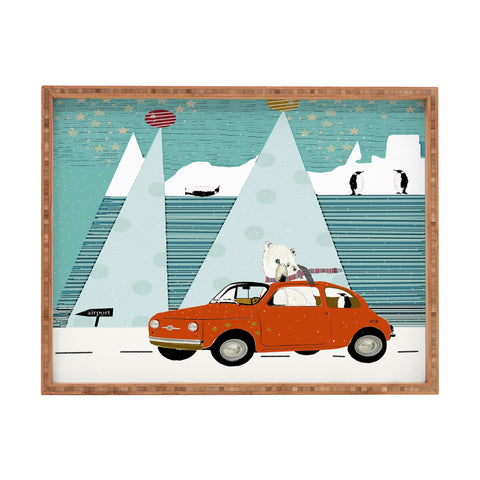 Brian Buckley The Polar Express Rectangular Tray