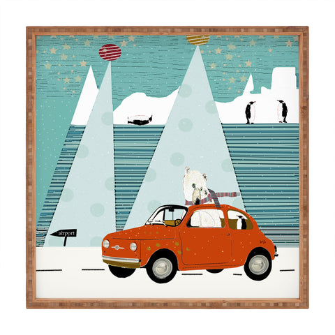 Brian Buckley The Polar Express Square Tray