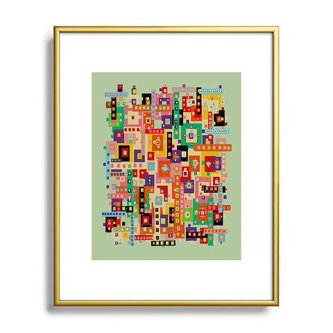 Brian Buckley The South End Metal Framed Art Print