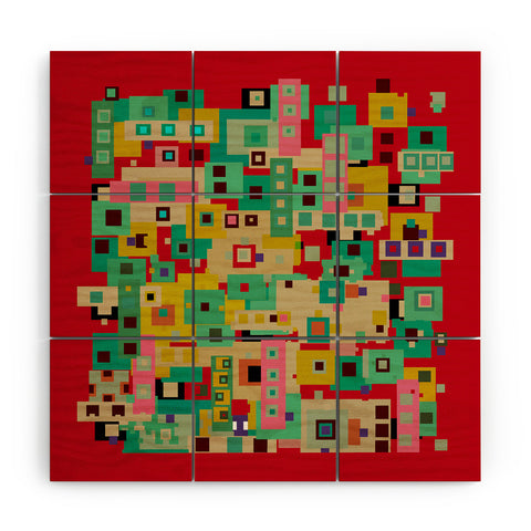 Brian Buckley The West End Wood Wall Mural