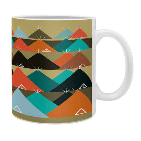 Brian Buckley Tipi Mountain Coffee Mug