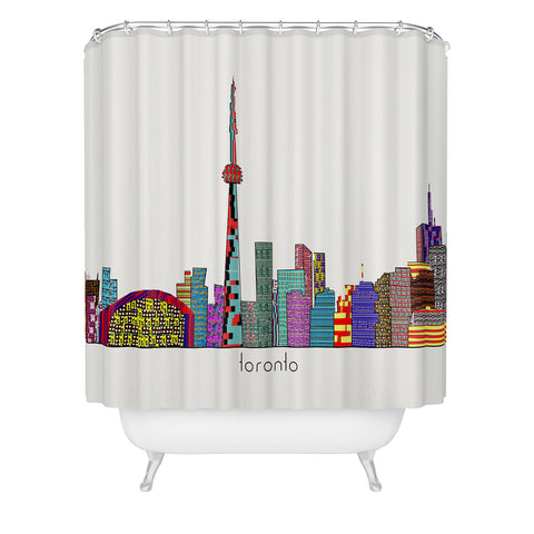 Brian Buckley Toronto City Shower Curtain