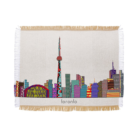 Brian Buckley Toronto City Throw Blanket