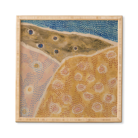 bridge Abstract Landscape 2 Framed Wall Art