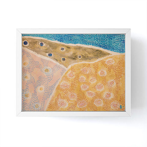 bridge Abstract Landscape 2 Framed Mini Art Print