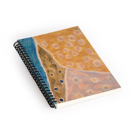 bridge Abstract Landscape 2 Spiral Notebook