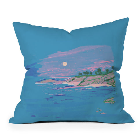 Britt Does Design Beach II Throw Pillow