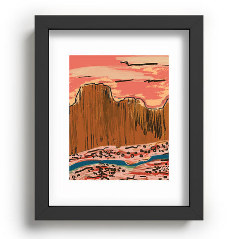 Britt Does Design California Desert Recessed Framing Rectangle