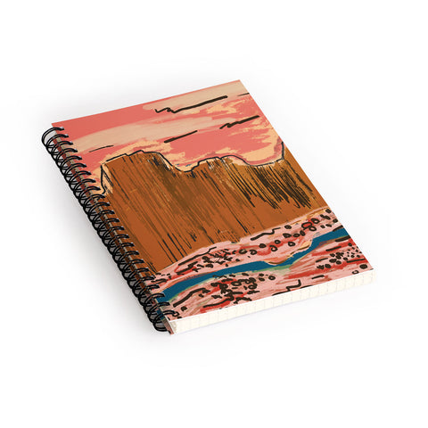 Britt Does Design California Desert Spiral Notebook