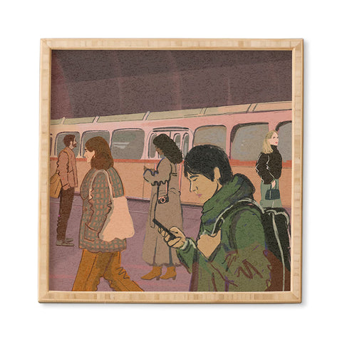 Britt Does Design Metro Station Framed Wall Art