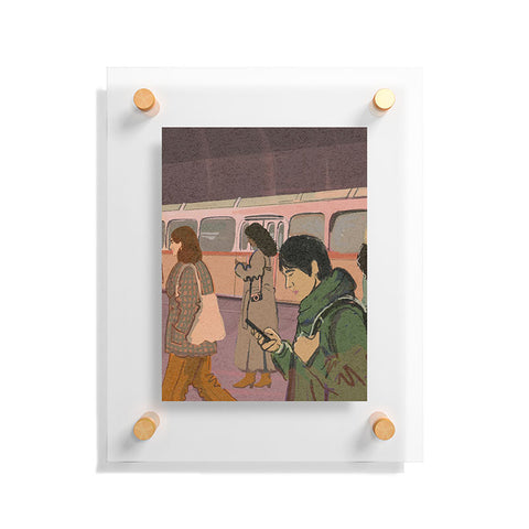 Britt Does Design Metro Station Floating Acrylic Print