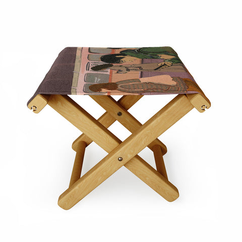Britt Does Design Metro Station Folding Stool