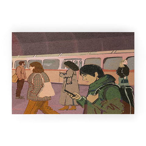 Britt Does Design Metro Station Welcome Mat