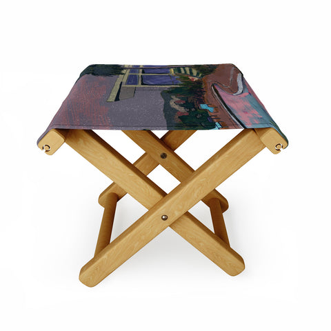 Britt Does Design Night Sky House Folding Stool