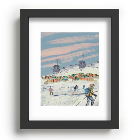 Britt Does Design Winter Ski Trip Recessed Framing Rectangle
