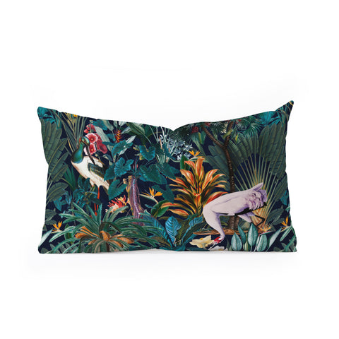 Burcu Korkmazyurek Beautiful Forest III Oblong Throw Pillow