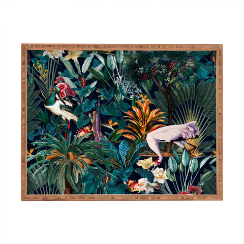 Burcu Korkmazyurek Beautiful Forest III Rectangular Tray