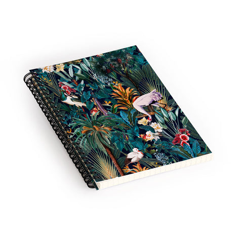 Burcu Korkmazyurek Beautiful Forest III Spiral Notebook