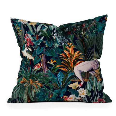 Burcu Korkmazyurek Beautiful Forest III Throw Pillow