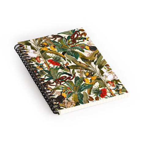 Burcu Korkmazyurek Beautiful Forest IV Spiral Notebook