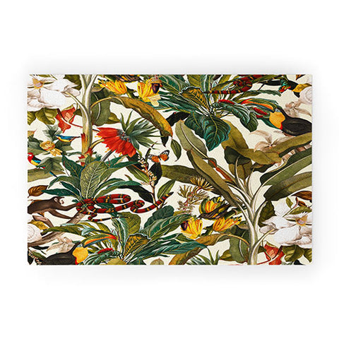 Burcu Korkmazyurek Beautiful Forest IV Welcome Mat