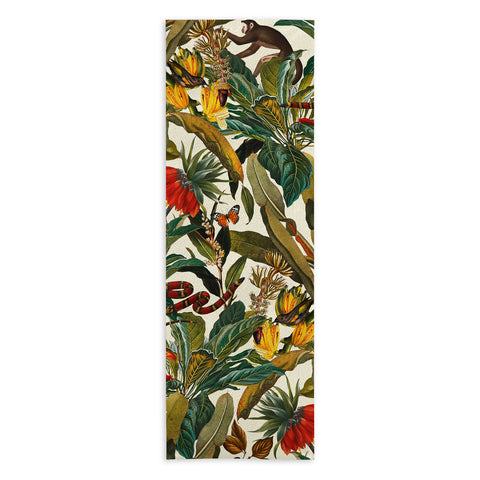 Burcu Korkmazyurek Beautiful Forest IV Yoga Towel