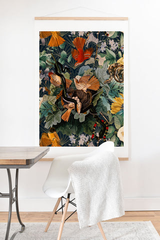 Burcu Korkmazyurek Birds and Snakes Art Print And Hanger