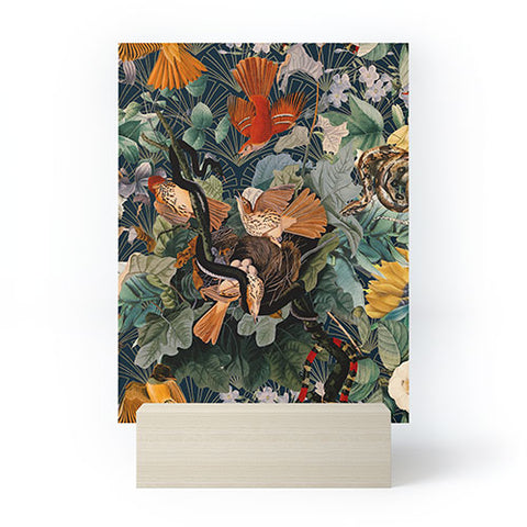 Burcu Korkmazyurek Birds and Snakes Mini Art Print