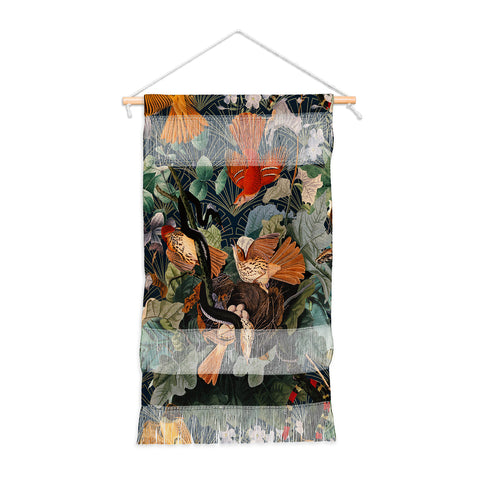 Burcu Korkmazyurek Birds and Snakes Wall Hanging Portrait