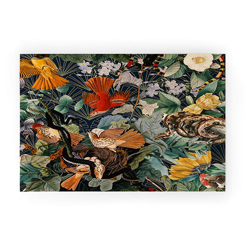 Burcu Korkmazyurek Birds and Snakes Welcome Mat