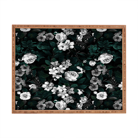 Burcu Korkmazyurek Botanical Night Rectangular Tray