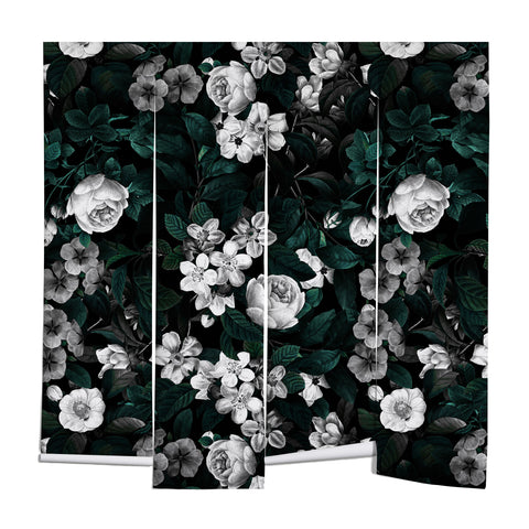 Burcu Korkmazyurek Botanical Night Wall Mural