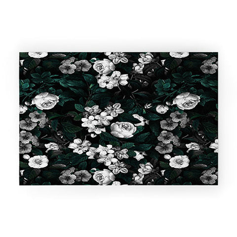 Burcu Korkmazyurek Botanical Night Welcome Mat