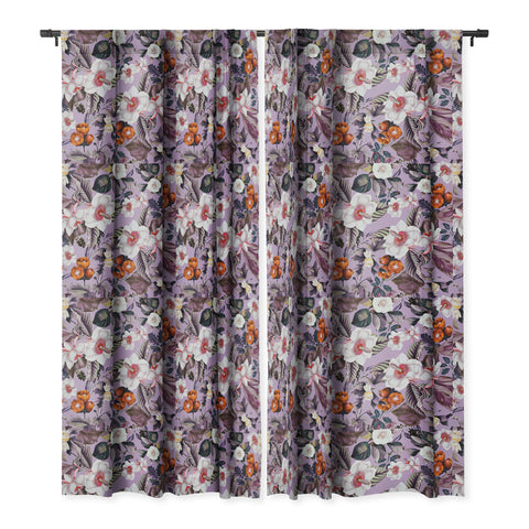Burcu Korkmazyurek Crocus Petal Blackout Window Curtain