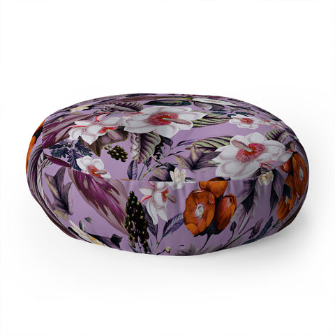 Burcu Korkmazyurek Crocus Petal Floor Pillow Round