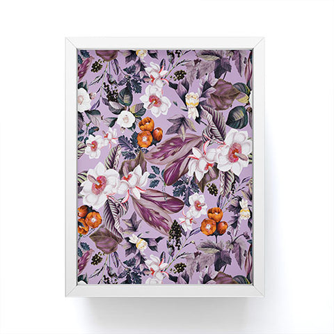 Burcu Korkmazyurek Crocus Petal Framed Mini Art Print
