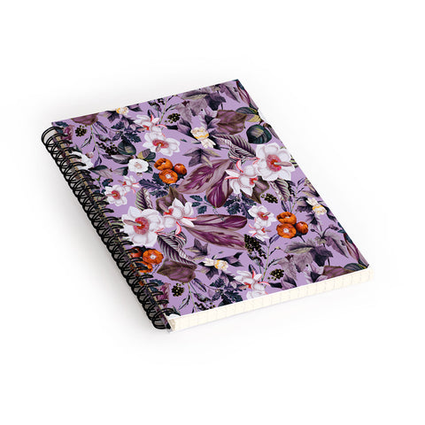 Burcu Korkmazyurek Crocus Petal Spiral Notebook