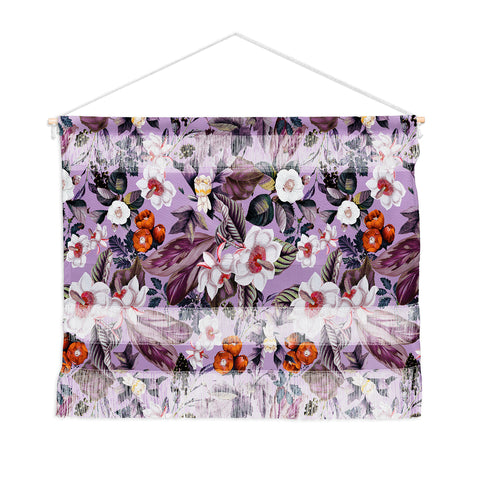 Burcu Korkmazyurek Crocus Petal Wall Hanging Landscape