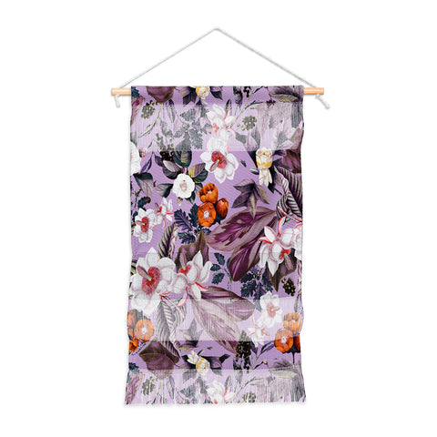 Burcu Korkmazyurek Crocus Petal Wall Hanging Portrait